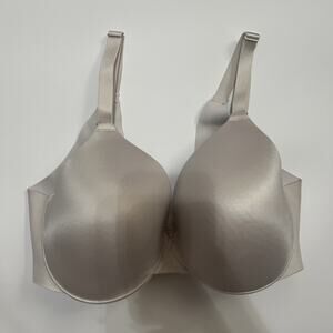 Soma 34 DD Vanishing Back Full Coverage Bone White Bra Ivory